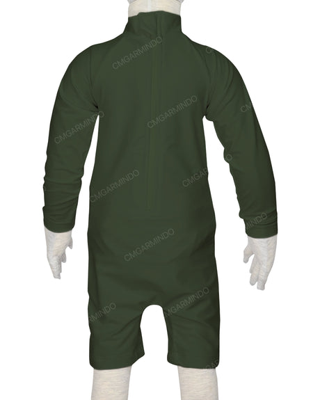 Long Sleeve Zip Back Full Rashie