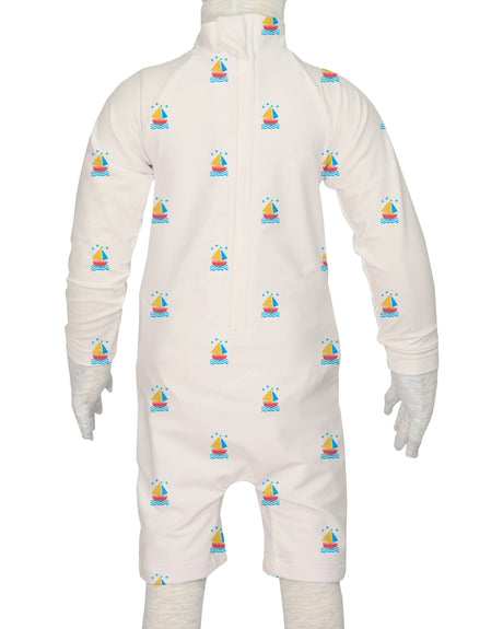 Long Sleeve Zip Back Full Rashie