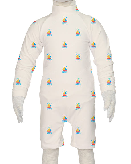 Long Sleeve Zip Back Full Rashie