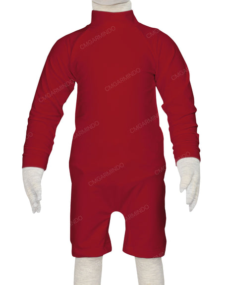 Long Sleeve Zip Back Full Rashie