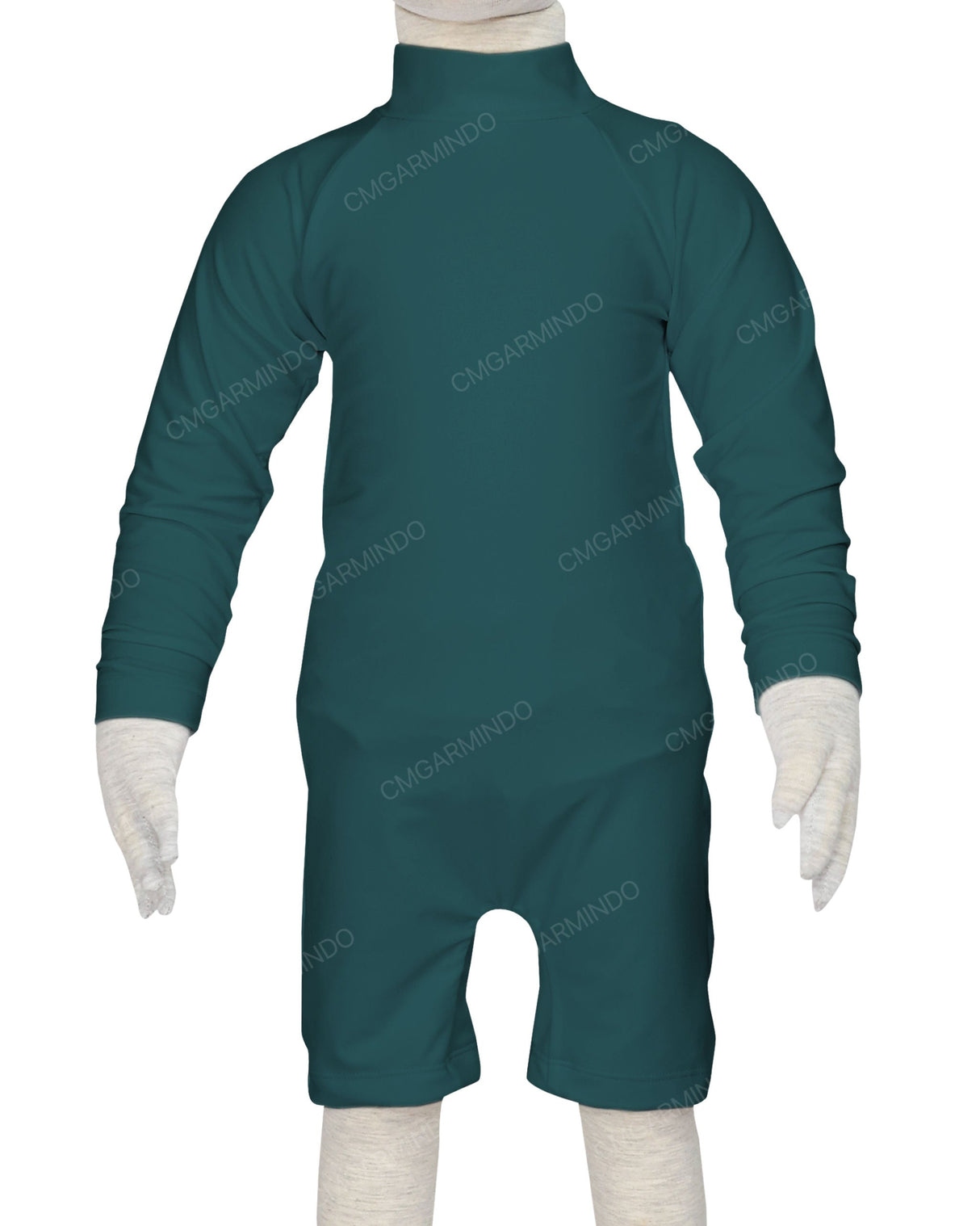 Long Sleeve Zip Back Full Rashie