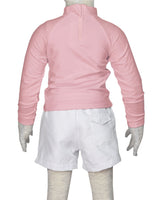 Long Sleeve Back Zip Raglan Rashie