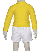 Long Sleeve Back Zip Raglan Rashie