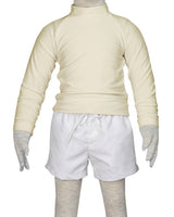 Long Sleeve Back Zip Raglan Rashie