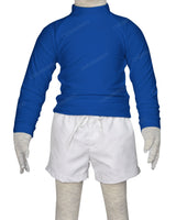 Long Sleeve Back Zip Raglan Rashie