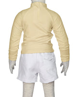 Long Sleeve Back Zip Raglan Rashie