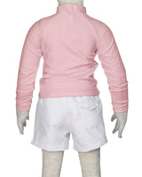 Long Sleeve Back Zip Raglan Rashie