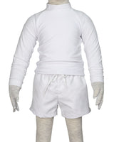 Long Sleeve Back Zip Raglan Rashie