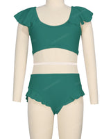 Frill Leg Bikini Bottom