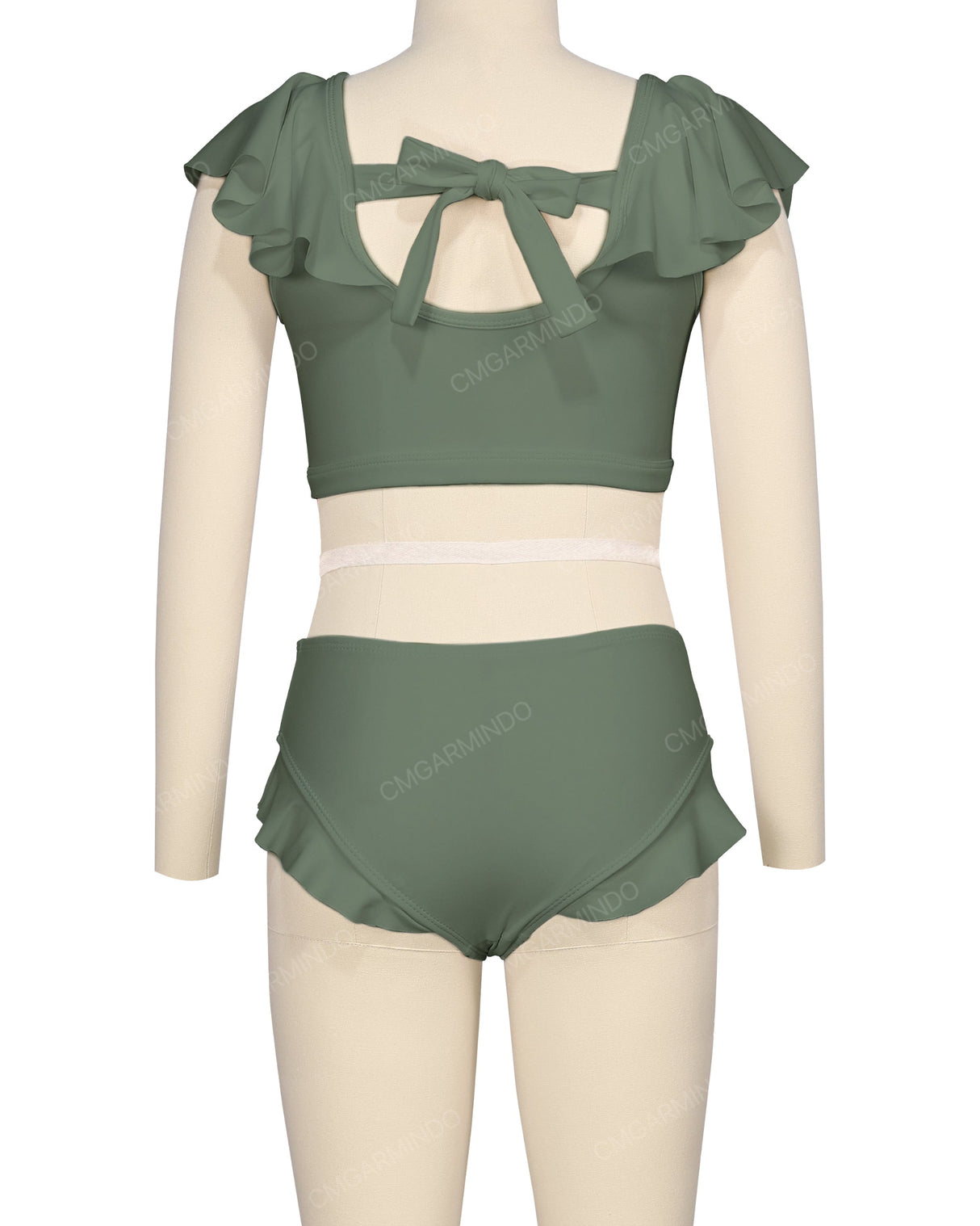 Frill Leg Bikini Bottom
