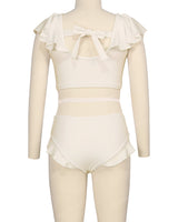 Frill Leg Bikini Bottom
