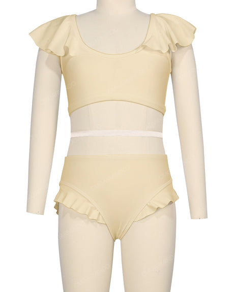 Frill Leg Bikini Bottom