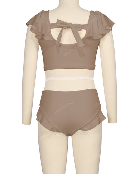 Frill Leg Bikini Bottom