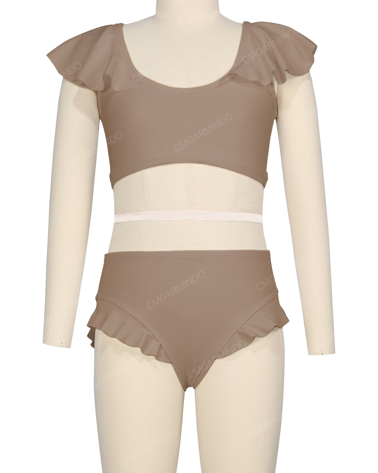 Frill Leg Bikini Bottom