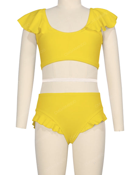 Frill Leg Bikini Bottom