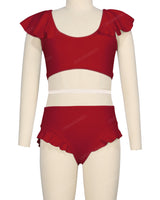 Frill Leg Bikini Bottom