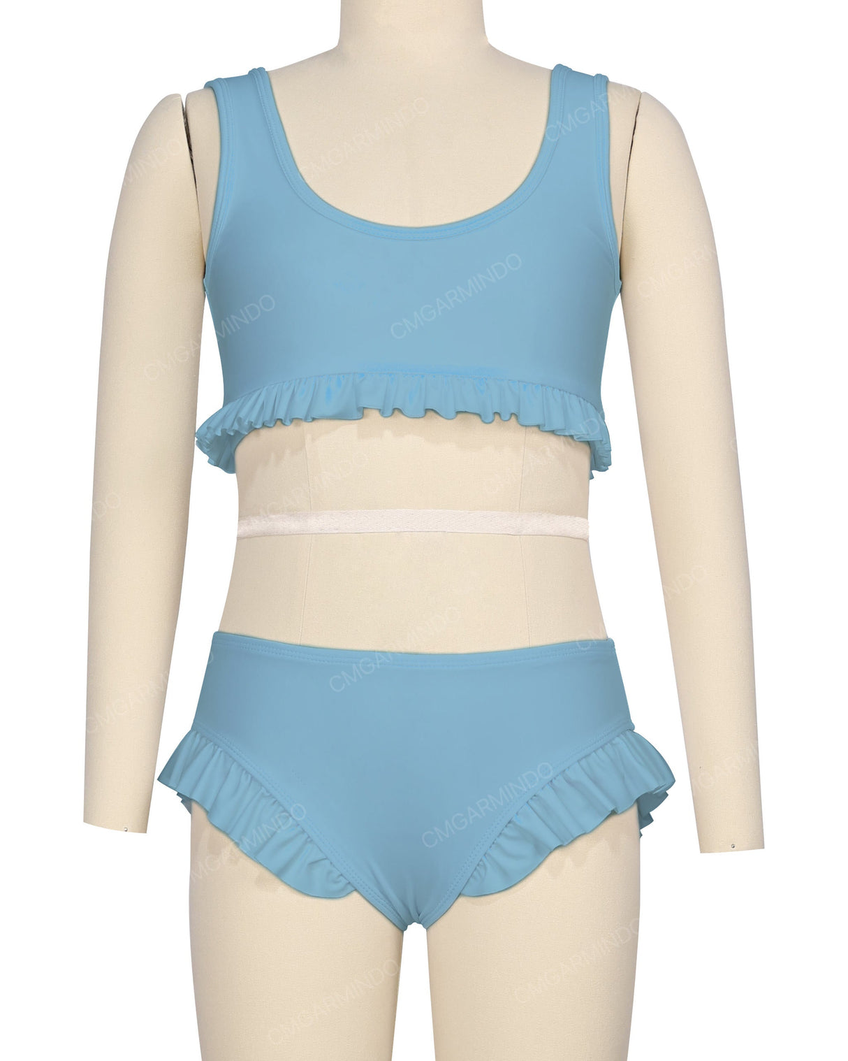 Mini Frill Leg Bikini Bottom