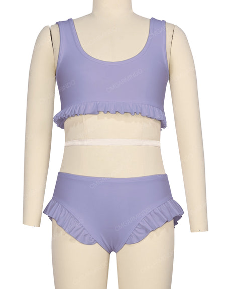 Mini Frill Leg Bikini Bottom