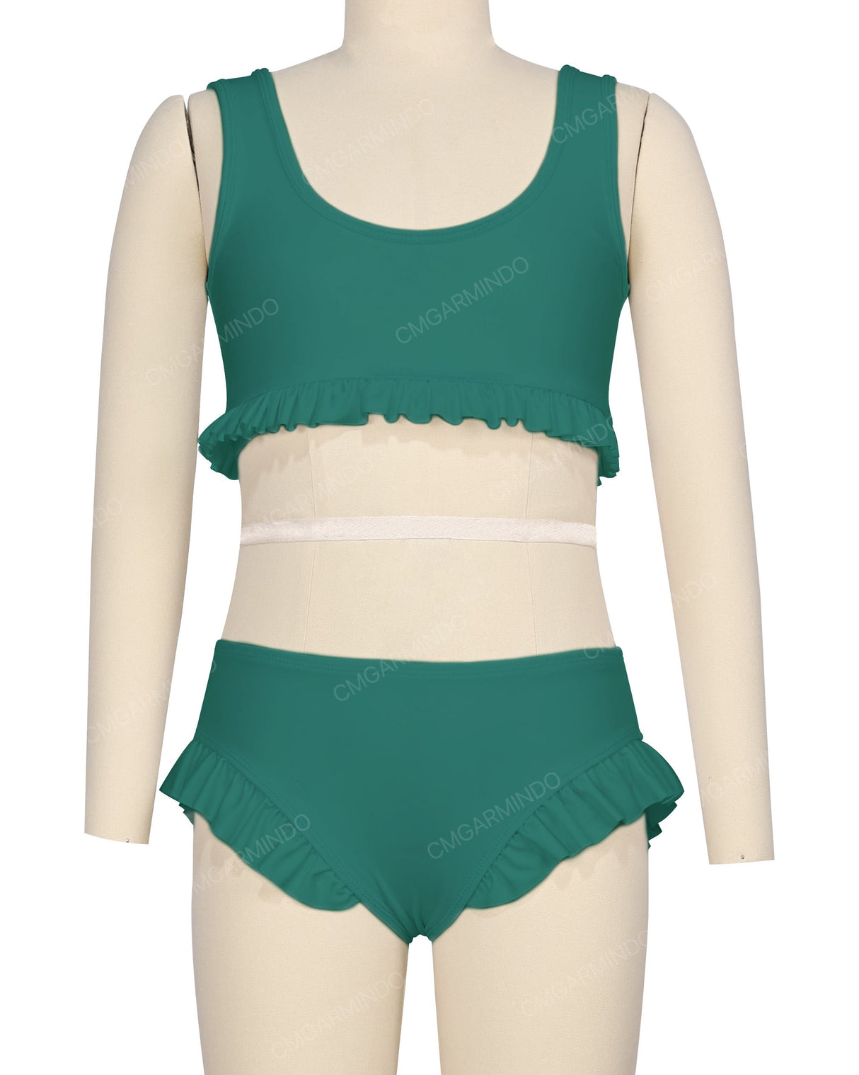 Mini Frill Leg Bikini Bottom