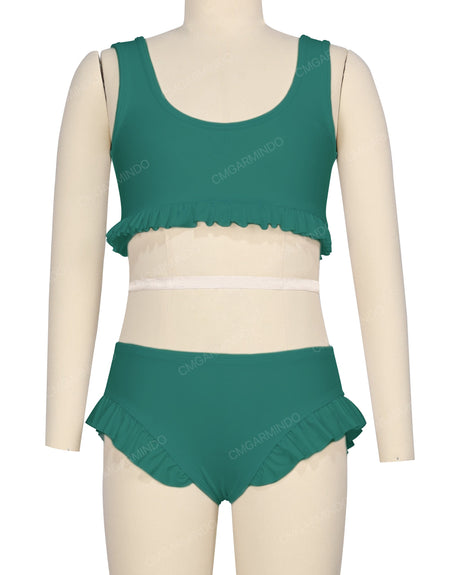 Mini Frill Leg Bikini Bottom