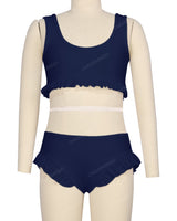 Mini Frill Leg Bikini Bottom