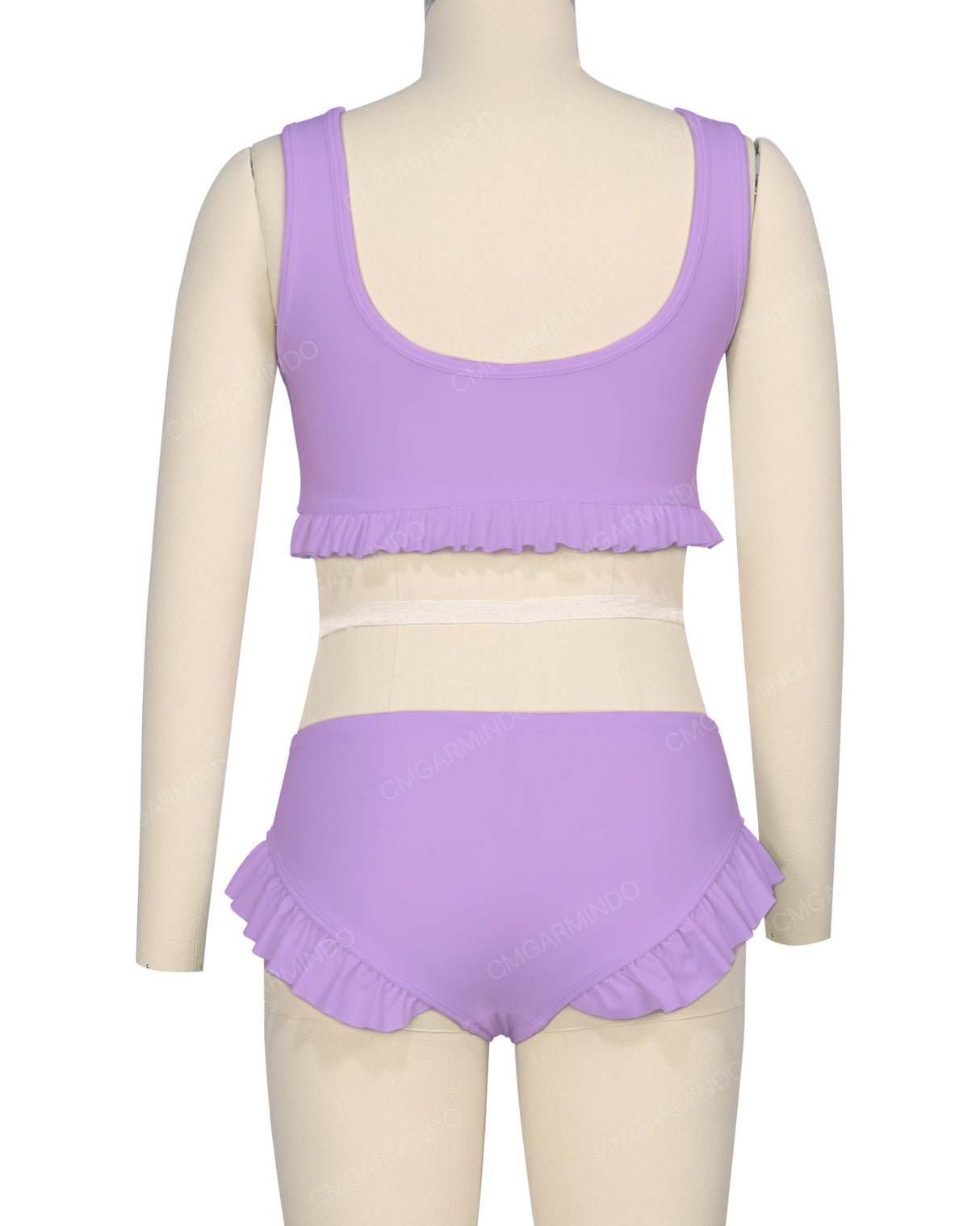 Mini Frill Leg Bikini Bottom