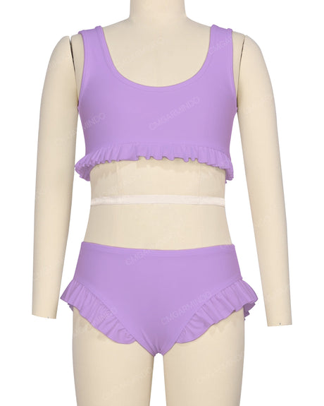 Mini Frill Leg Bikini Bottom