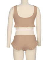 Mini Frill Leg Bikini Bottom