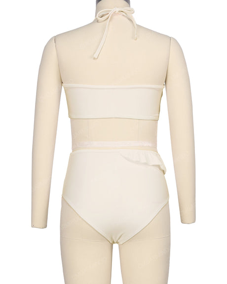 Side Frill Bikini Bottom