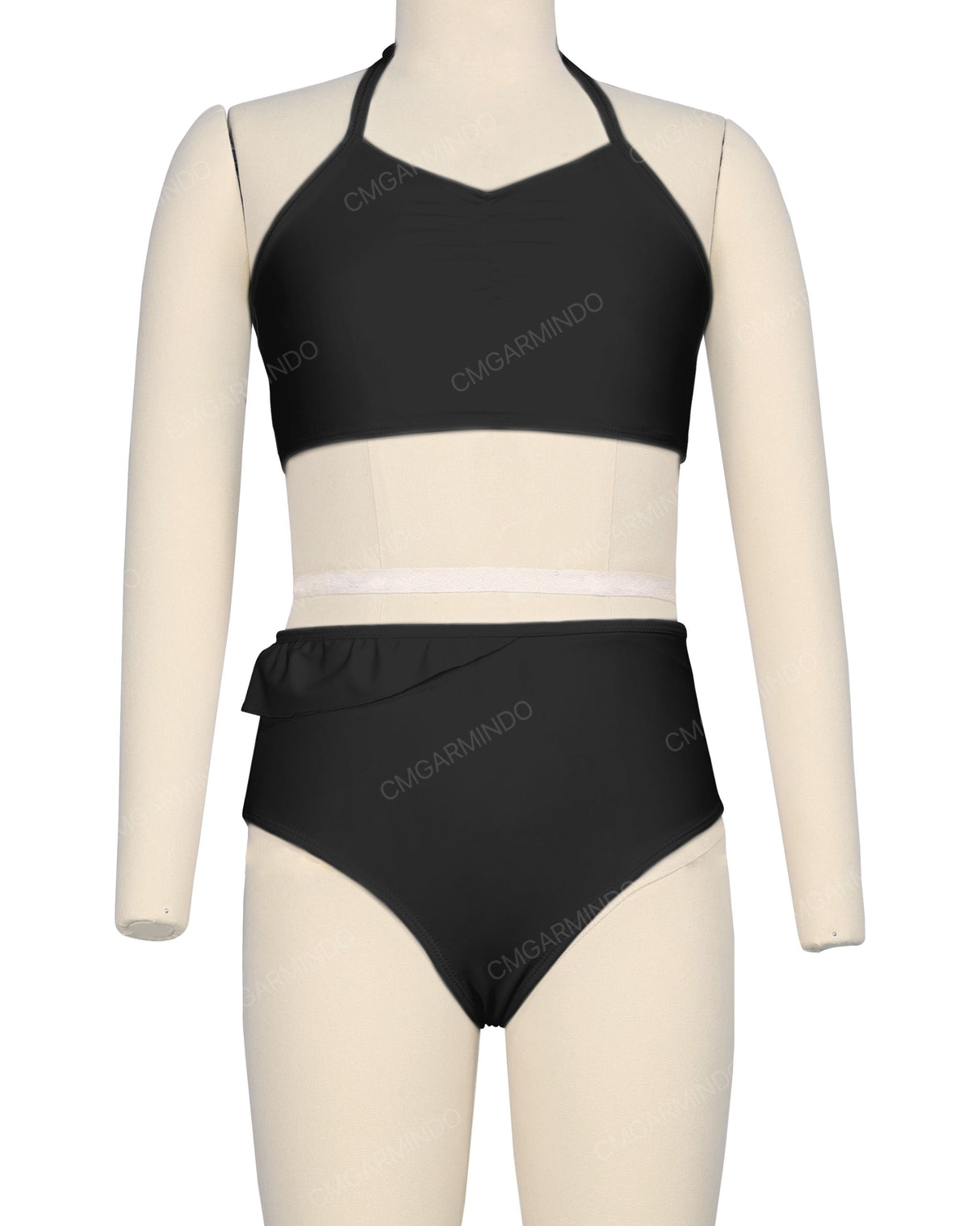 Side Frill Bikini Bottom
