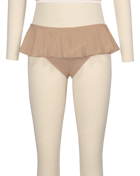 Frill Waist Bikini Bottom