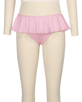 Frill Waist Bikini Bottom