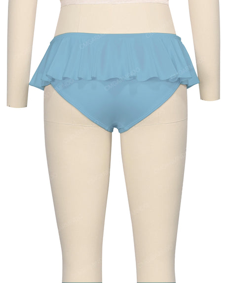 Frill Waist Bikini Bottom
