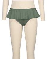 Frill Waist Bikini Bottom