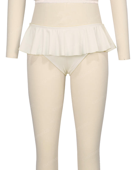 Frill Waist Bikini Bottom