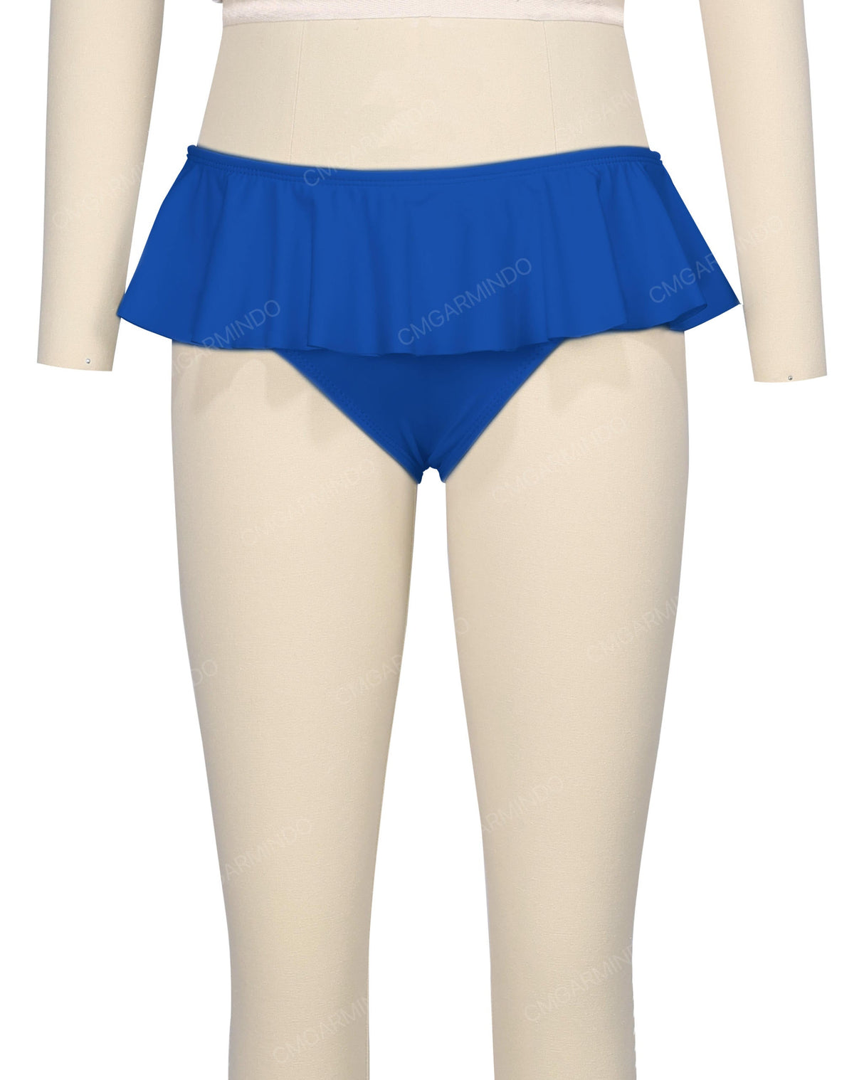Frill Waist Bikini Bottom