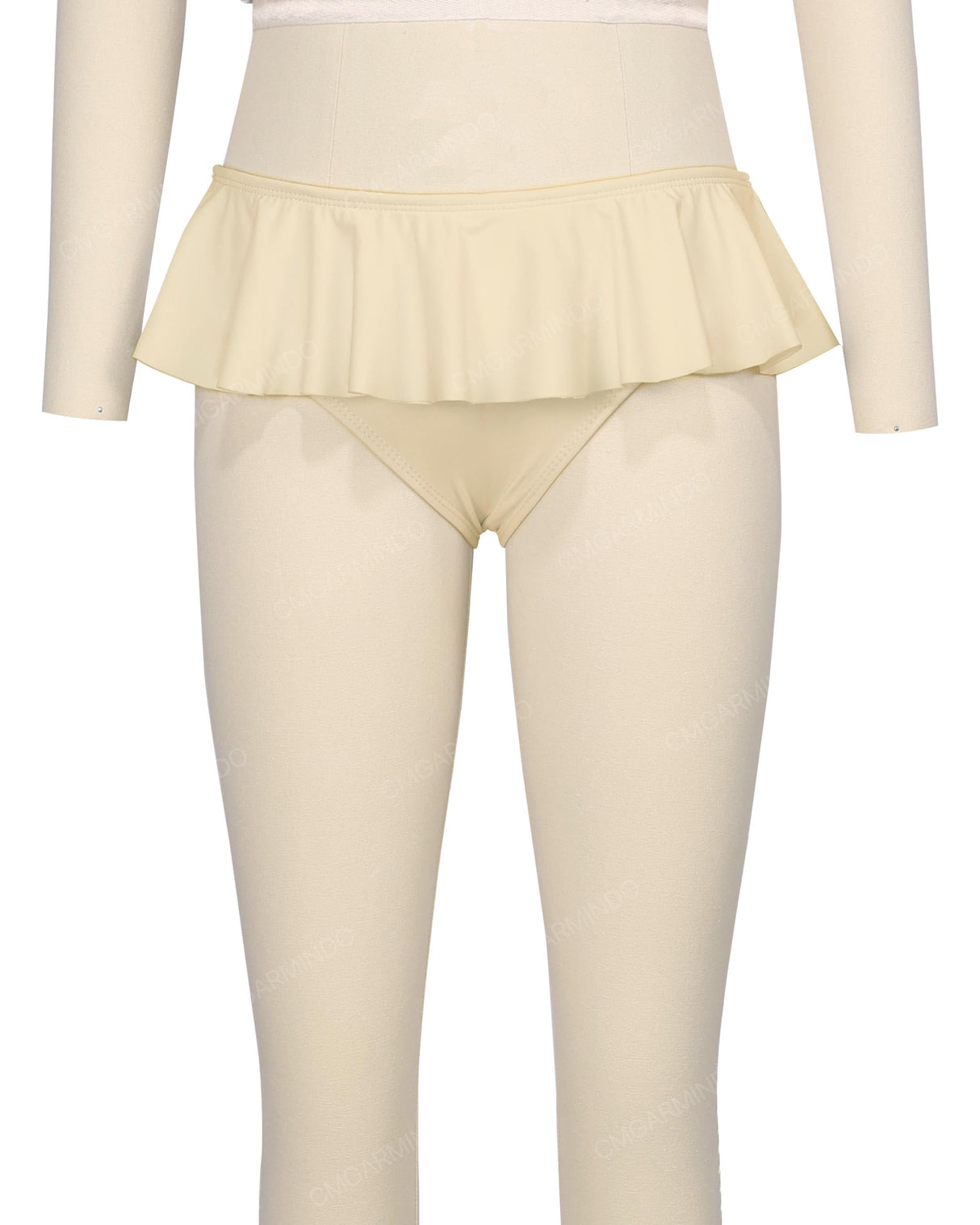 Frill Waist Bikini Bottom