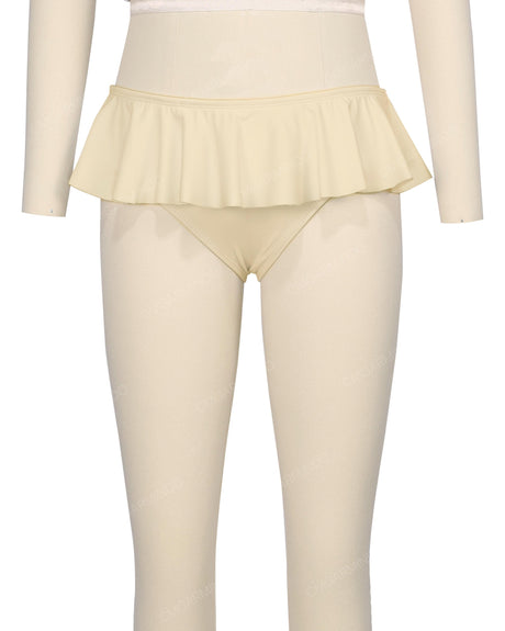 Frill Waist Bikini Bottom