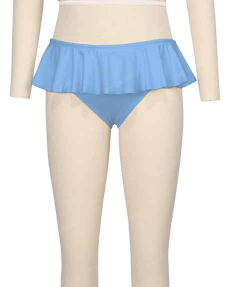 Frill Waist Bikini Bottom