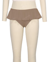 Frill Waist Bikini Bottom