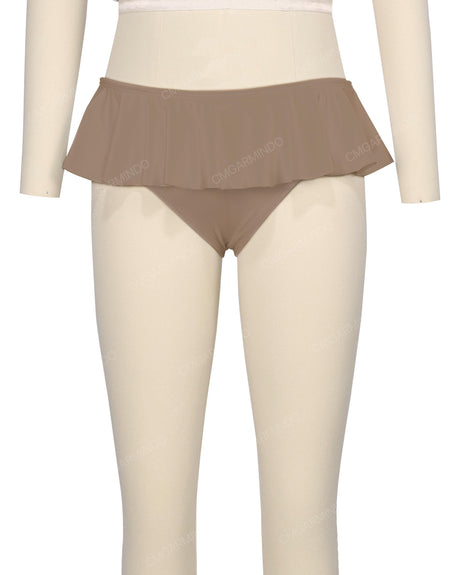 Frill Waist Bikini Bottom