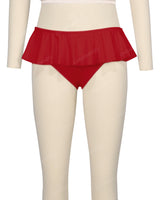 Frill Waist Bikini Bottom
