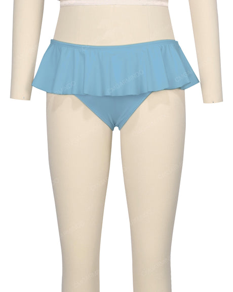 Frill Waist Bikini Bottom