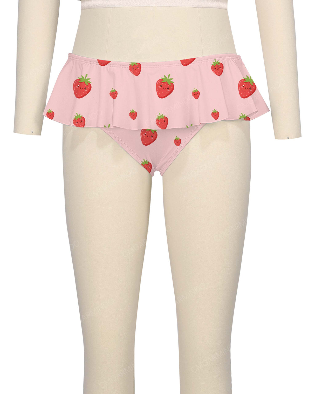 Frill Waist Bikini Bottom