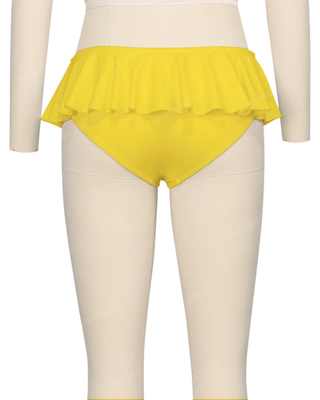 Frill Waist Bikini Bottom