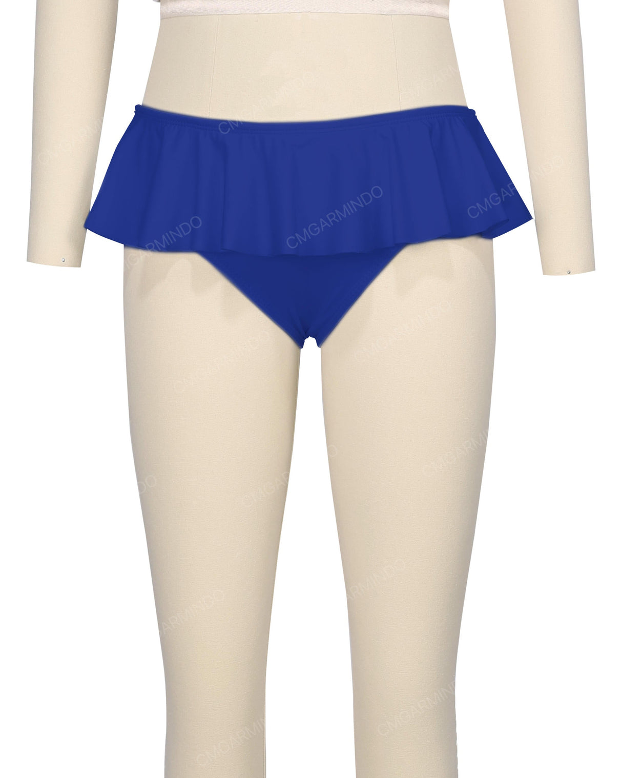 Frill Waist Bikini Bottom