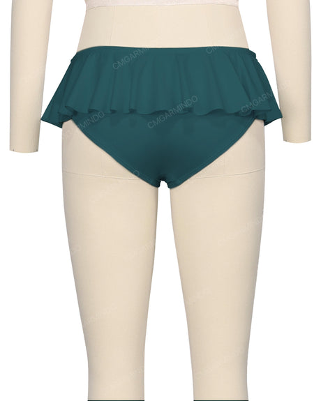 Frill Waist Bikini Bottom