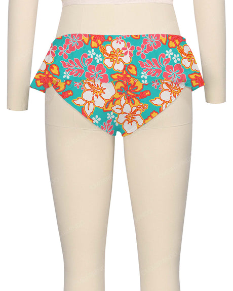 Frill Waist Bikini Bottom