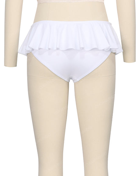 Frill Waist Bikini Bottom