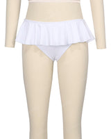 Frill Waist Bikini Bottom